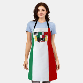 Meine italienische Nonna ist die Königin der Küche Schürze