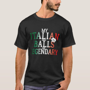 Meine italienischen Fleischbällchen sind legendäre T-Shirt