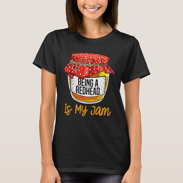 Meine Jam Meme als Rotkopfweibchen T-Shirt (Vorderseite)