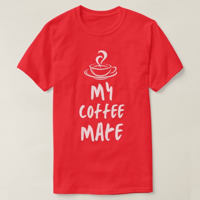 Meine Kaffeemaschine 2 T-Shirt (Design vorne)