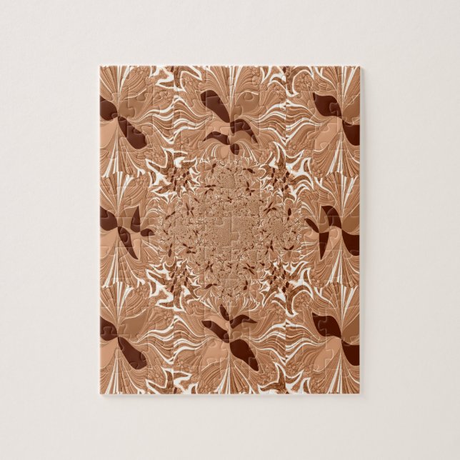 Meine Kaffeestube am Morgen Puzzle (Vertikal)