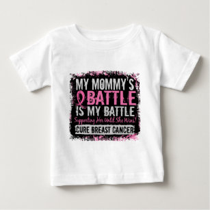 Meine Kampf-zu 2 Brustkrebs-Mama Baby T-shirt
