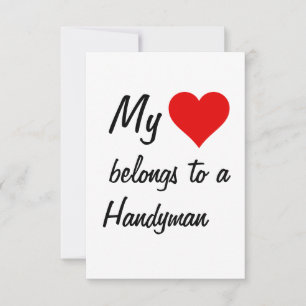 Meine Karte gehört einer Handyman-Karte