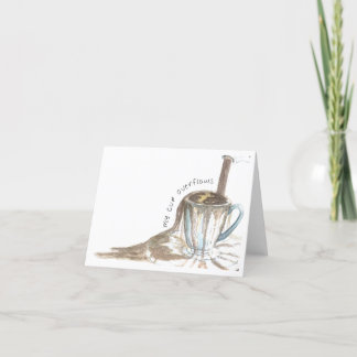 meine Karte zum Becherüberlauf