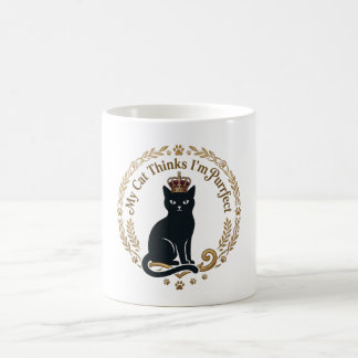 Meine Katze denkt, ich bin purrfekt Kaffeetasse