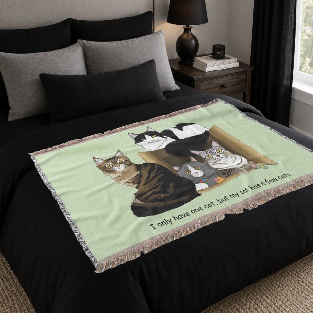 Meine Katze hat Katzen Decke (Von Creator hochgeladen)