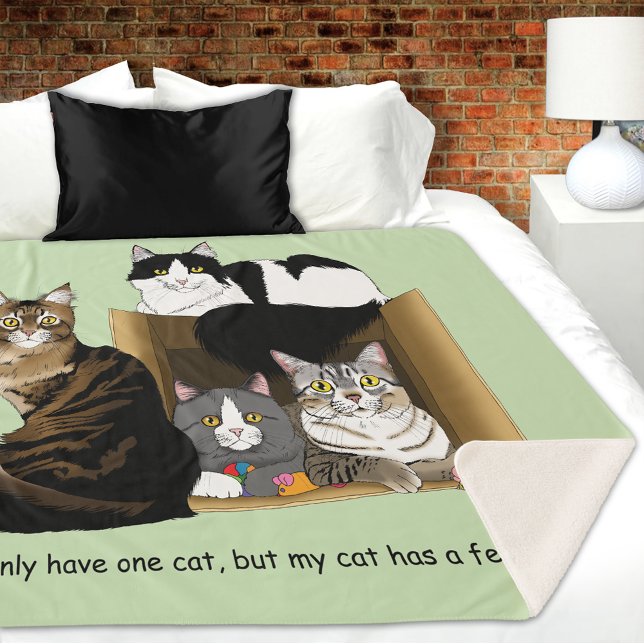 Meine Katze hat Katzen Sherpadecke (Von Creator hochgeladen)