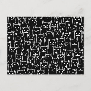 Meine Katze hatte recht, wenn Sie lustige Katzen-M Postkarte