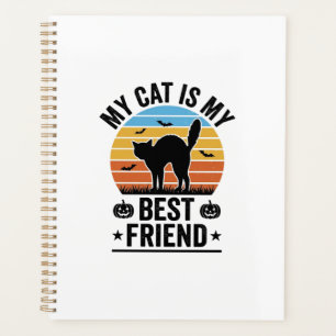 Meine Katze ist mein bester Freund Vintage-Katze-S Planer
