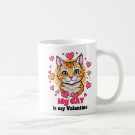 Meine Katze ist mein Niedlicher Freund von Valenti Kaffeetasse