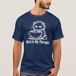 Meine Katze ist mein Therapeut. T-Shirt