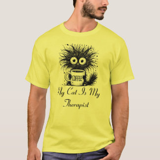 Meine Katze ist mein Therapeut. T-Shirt