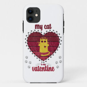 Meine Katze ist mein Valentine   Funny Cat lover g Case-Mate iPhone Hülle
