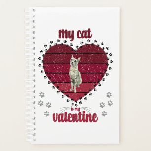 Meine Katze ist mein Valentine Planer