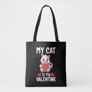 Meine Katze ist mein Valentinstag Funny Pet Liebha