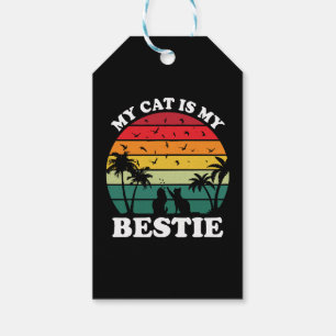 Meine Katze ist meine beste Freundin Geschenkanhänger