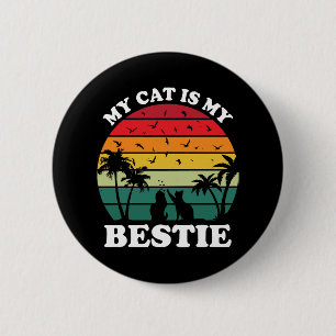 Meine Katze ist meine Bestie Button