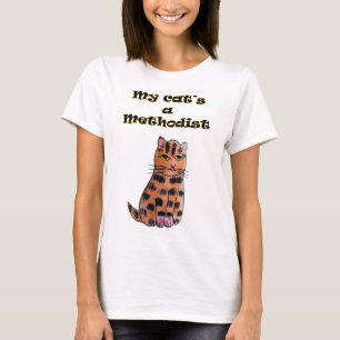 Meine Katze ist Methodistin. T-Shirt