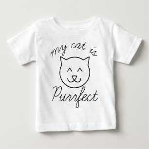 Meine Katze ist sauber Baby T-shirt