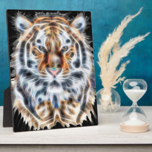 Meine Katze ist Schauspiel Up Tiger Bold Energy Fotoplatte