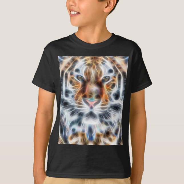 Meine Katze ist Schauspiel Up Wild Tiger Energy T-Shirt (Vorderseite)