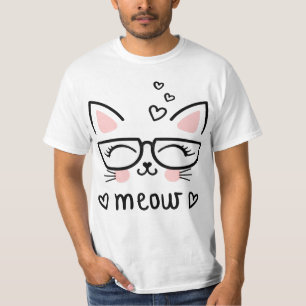 Meine Katze ist süß MEOW T-Shirt