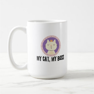 Meine Katze, mein Boss Kaffeetasse