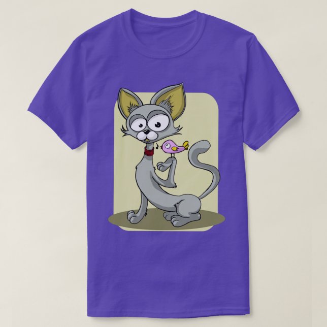 Meine Katze T-Shirt (Design vorne)