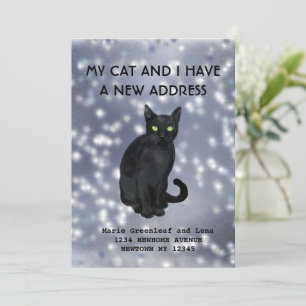 Meine Katze und ich haben eine Umzugsankündigung Ankündigung