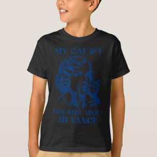 Meine Katze und ich reden über Jd Vance Kamala Abs T-Shirt