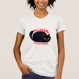 Meine Katze war allergisch, also musste der Mann g T-Shirt