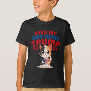 Meine Katzen-Lieben Trump 2024 2 T-Shirt