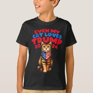 Meine Katzen-Lieben Trump 2024 T-Shirt