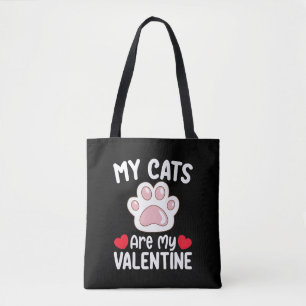Meine Katzen sind mein Valentinstag Lustige Tierli