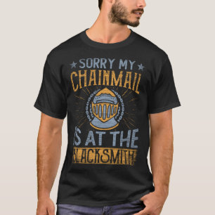 Meine Ketten sind bei der Blacksmith-Rolle, die La T-Shirt