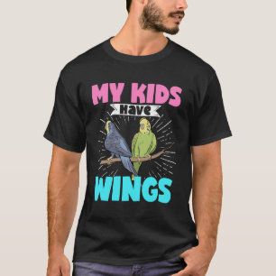 Meine Kinder haben einen Budgie-Mama-Vater Parakee T-Shirt