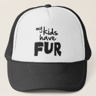 Meine Kinder haben Pelz Truckerkappe