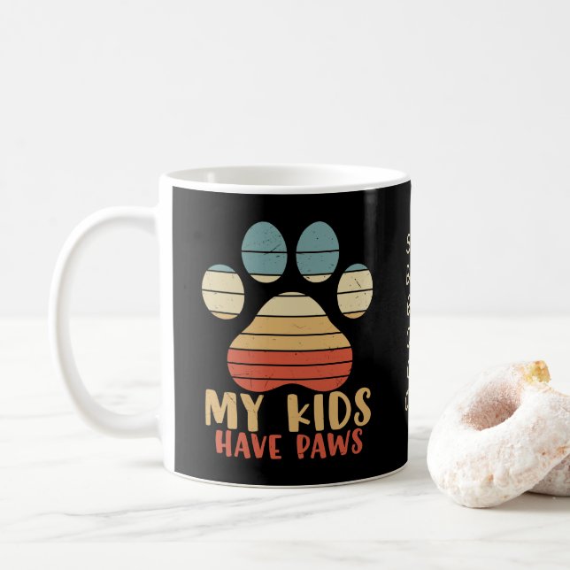 Meine Kinder haben Personalisiert Paare Kaffeetasse (Mit Donut)