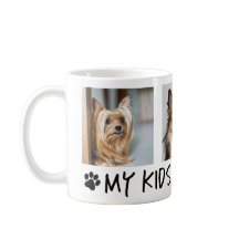 Meine Kinder haben Pfoten 3 Foto Kaffee Tasse