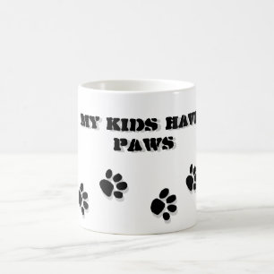 Meine Kinder haben Tatzen Tasse