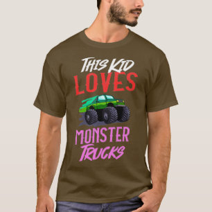 Meine Kinder Lieben Monster-LKW T-Shirt