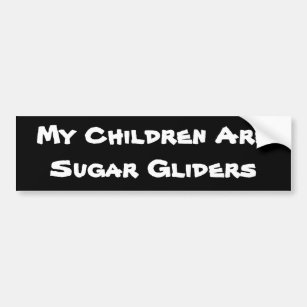 Meine Kinder sind Zuckergrüber Autoaufkleber