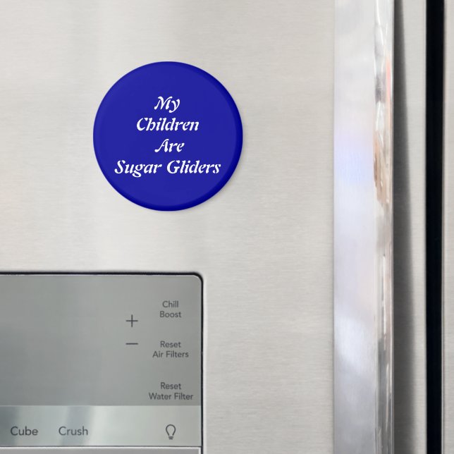Meine Kinder sind Zuckergrüber Magnet (In Situ (Kühlschrank))