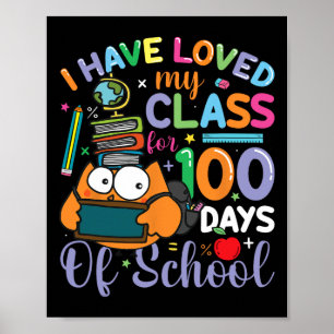 Meine Klasse 100 Tage klüger Lehrer am 100. Tag de Poster