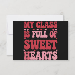 Meine Klasse ist voll von dem Valentinstag des Süd Einladung