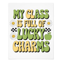 Meine Klasse ist voll von glücklichen Charmen Patr