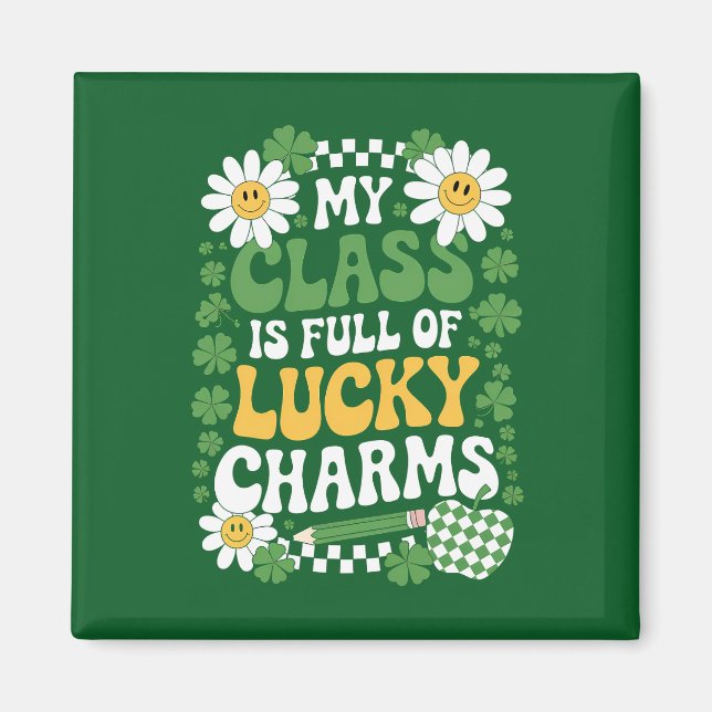 Meine Klasse ist voller Glücksbringer des St. Patr Magnet (Vorne)