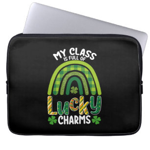 Meine Klasse ist voller Glücksbringer St. Patrick' Laptopschutzhülle