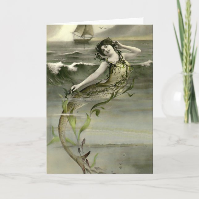 Meine kleine Meerjungfrau Karte (Vorderseite)
