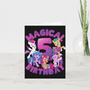 Meine kleine Ny Eine neue Generation 5. Geburtstag Karte